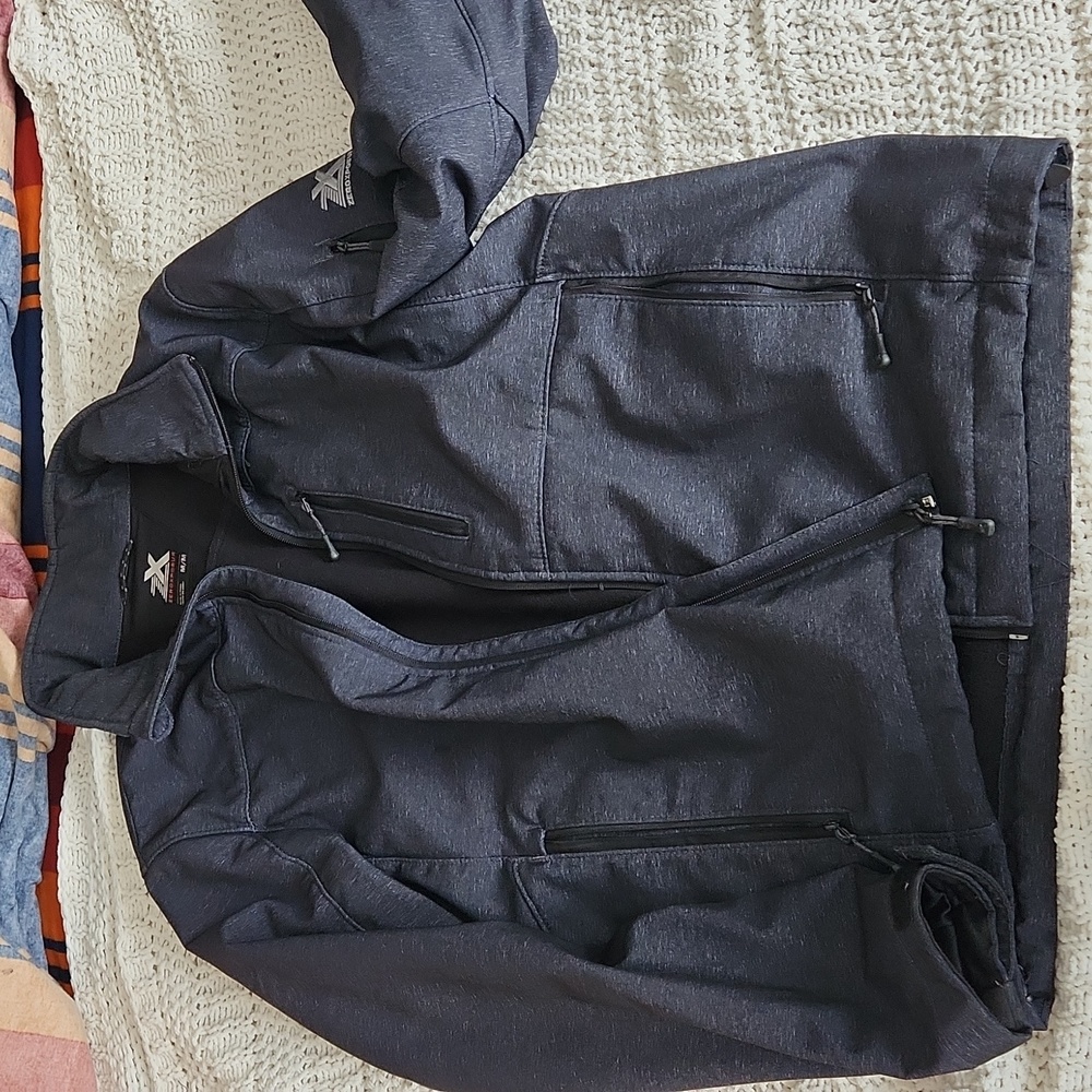 ZeroxPosur Gray Heather M Jacket